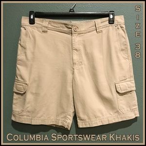 🎅🏻 Men's Columbia Sportswear Khaki Shorts 38
